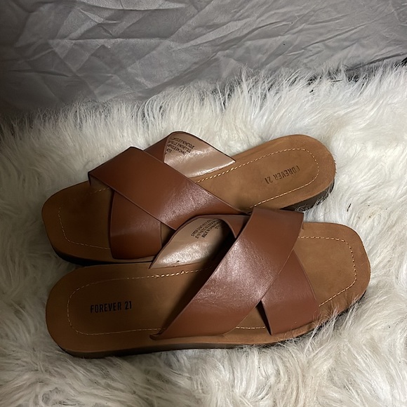 Size 6 Womens US Brown Dress Sandal - Picture 3 of 5
